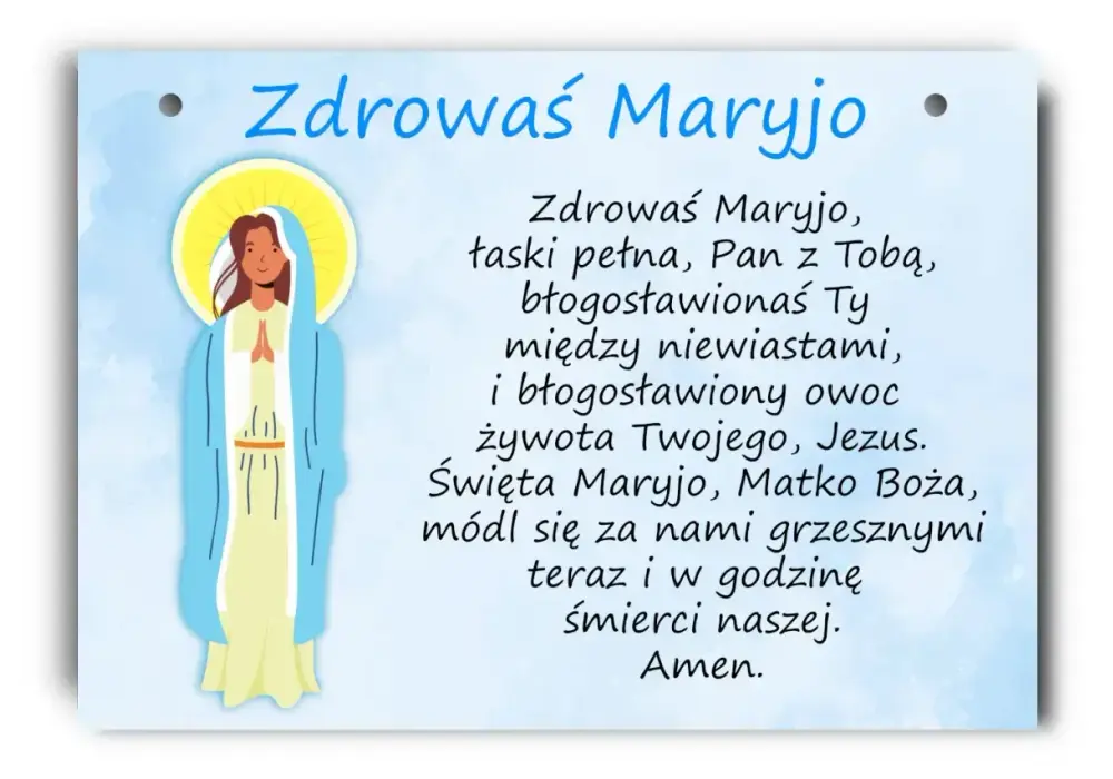 Zdrowaś Maryjo - Jak modlić się świadomie? Pełny sens