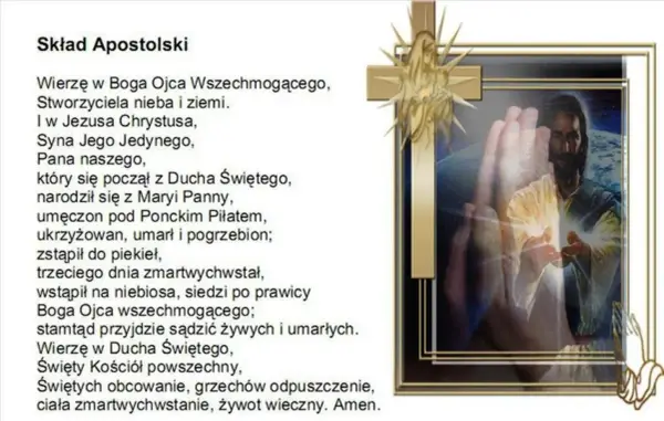 Skład Apostolski - Pełny tekst, znaczenie i jak modlić się świadomie?
