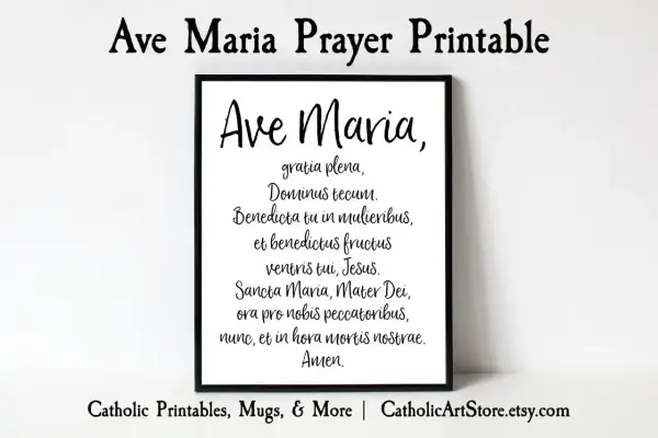 Ave Maria - Pełny tekst, sens i jak się modlić świadomie