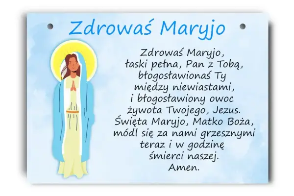 Zdrowaś Maryjo - Jak modlić się świadomie? Pełny sens